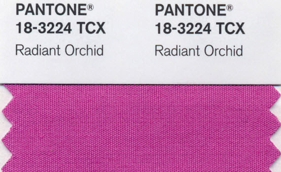 Pantone Radiant Orcid - Color of 2014