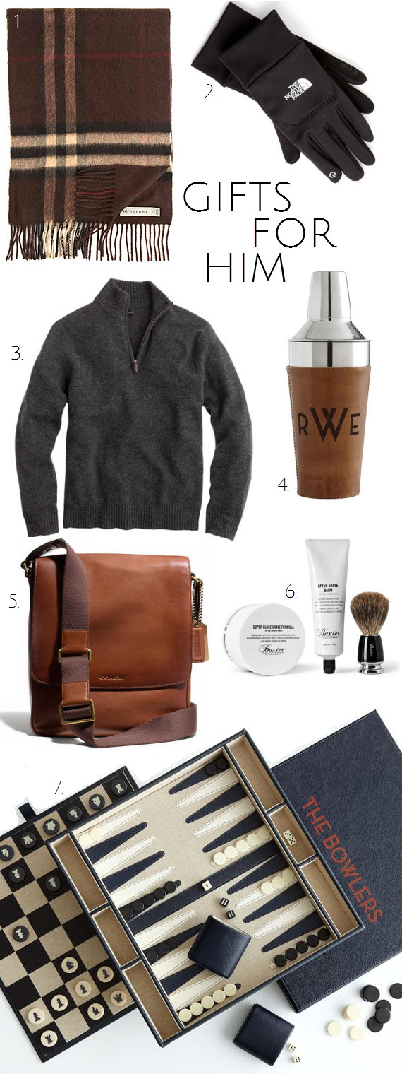 holiday gift guide for the gentlemen // www.simplifiiedbee.com