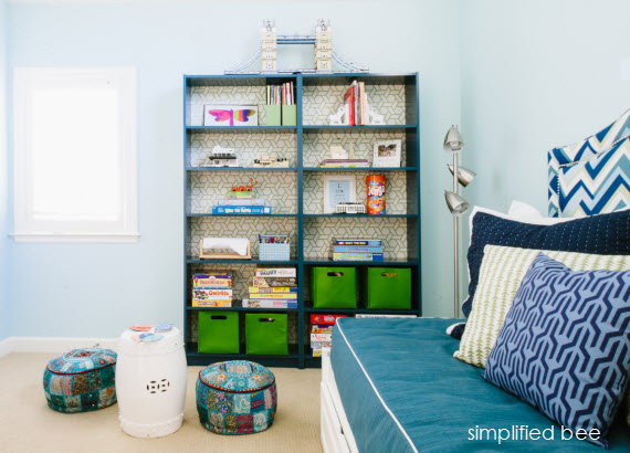 playroom and guest room design // cristin priest of simplified bee