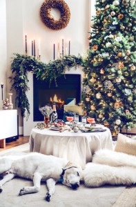 urban chic christmas tree // Apt 34