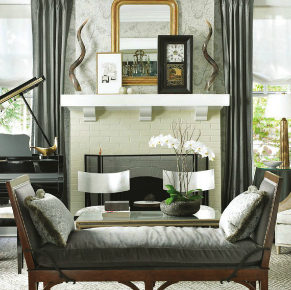 formal living room by Courtney Giles