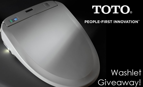 TOTO Washlet Giveaway Contest
