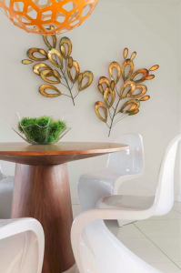 palm springs mid-century modern dining room