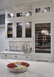 sub-zero-wolf kitchen with wine refrigerator