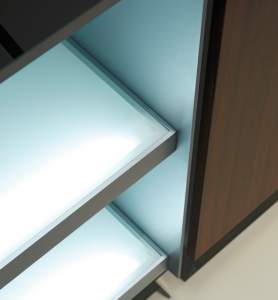 LED kitchen shelf - Poggenpohl