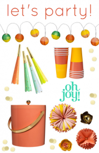 Oh Joy! party supplies at Target #party