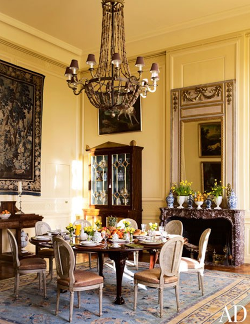 Timothy Corrigan formal dining room