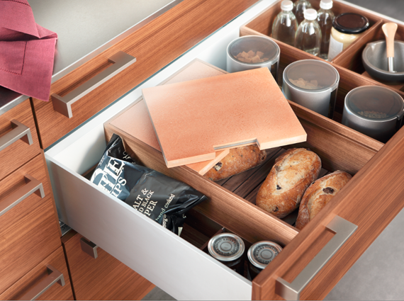 high-function bread drawer - Poggenpohl #kitchens