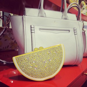 kate spade white handbag