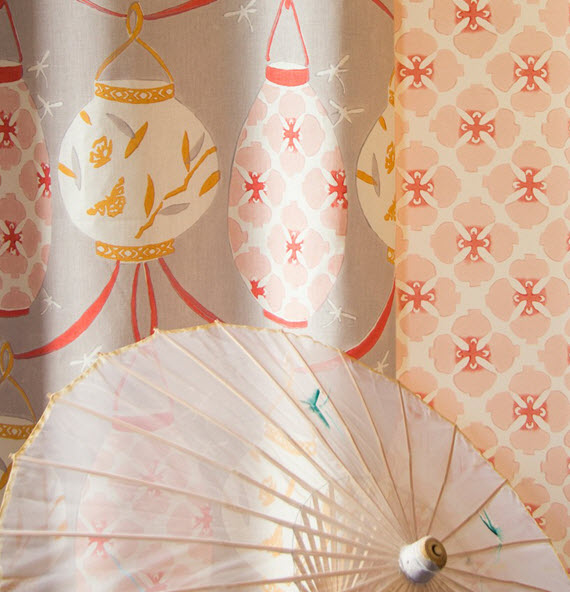 Galbraith and Paul - Lantern and Sakura Fabrics
