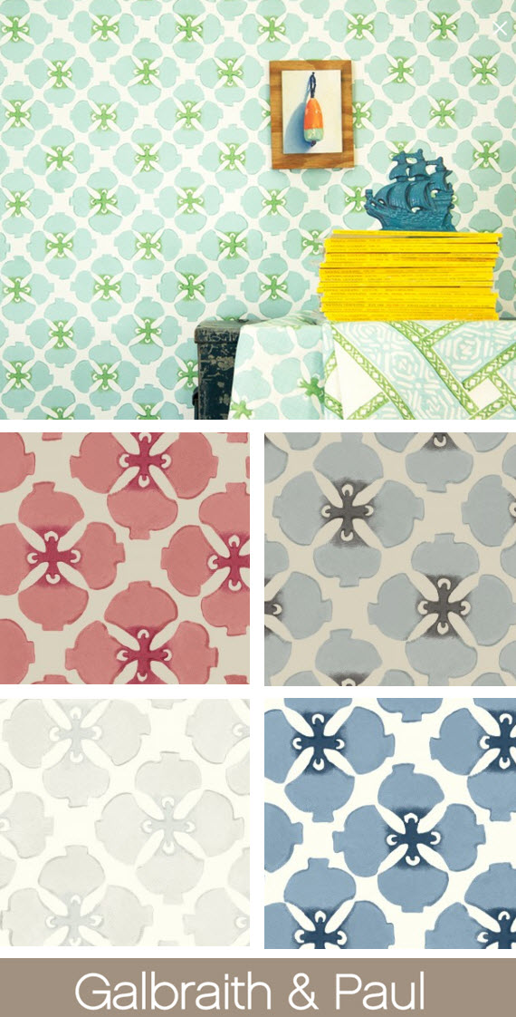 Galbraith and Paul - Sakura Fabric and Wallpaper Collection 2014