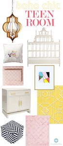 boho-teen bedroom for girls - simplified bee