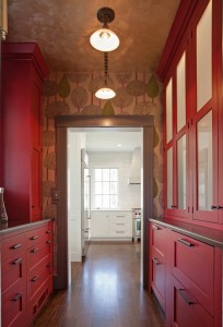 colorful kitchen pantry
