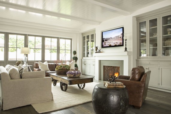 relaxed california style living room
