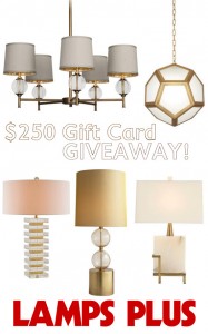 Lamps Plus gift card giveaway - Simplified Bee