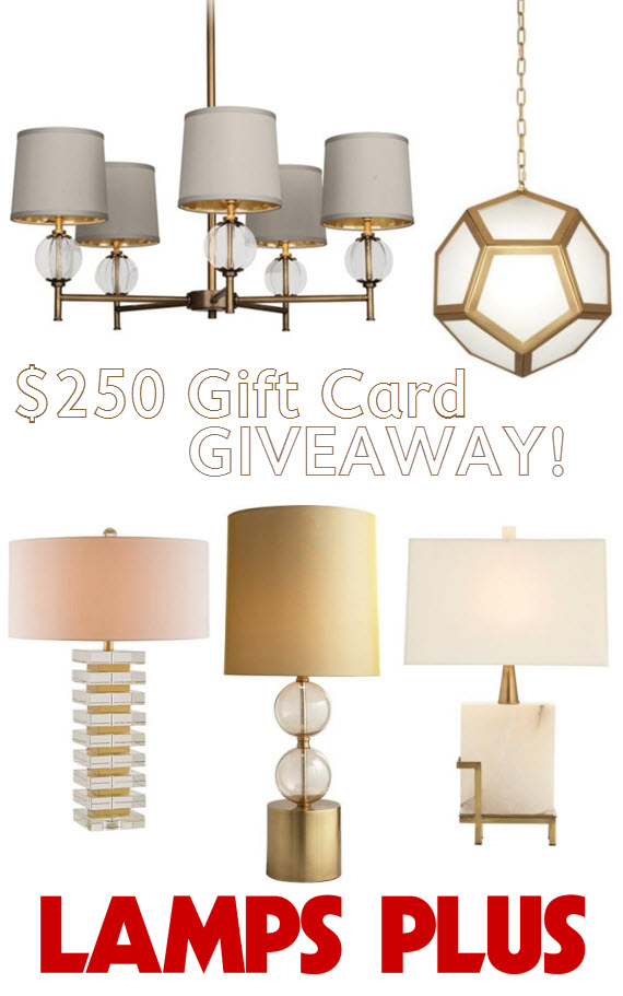 Lamps Plus gift card giveaway - Simplified Bee
