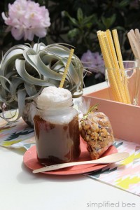 Zevia root beer float party - simplified bee