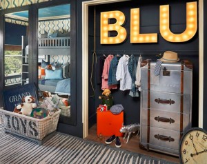 closet detail - boys bedroom - Shelley and Co