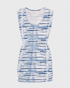 indigo tie dye dress - Joie