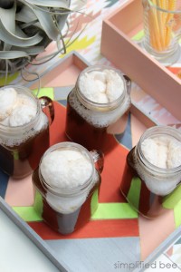 sugar-free root beer floats - simplified bee