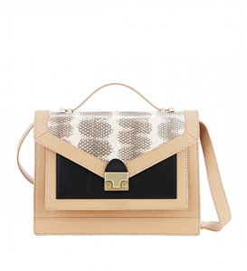 white snake skin handbag // Loeffler Randall #sale