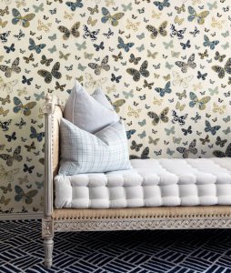 butterfly wallcovering - Lulu DK textiles #butterflies