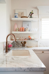 open shelves - kitchen - meredith heron design
