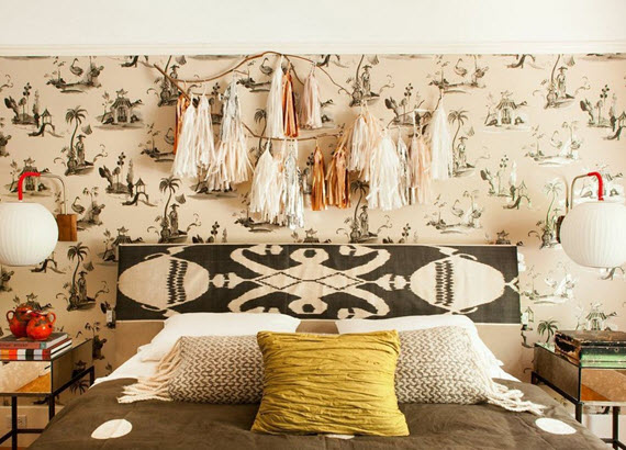 chinoiserie bedroom design #bedrooms #chinoiserie