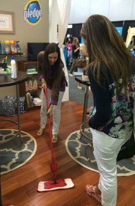 cristin - simplified bee - pledge booth - blogher 2014