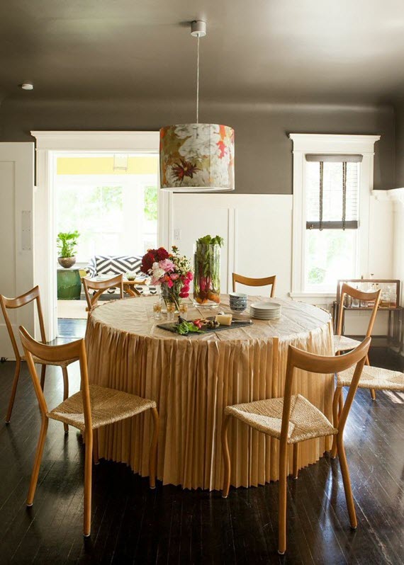 global chic dining room // lonny