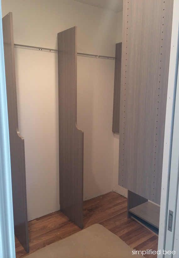 EasyClosets install // Simplified Bee #closets