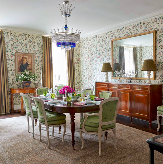 formal dining room // markham roberts #interiors #dining