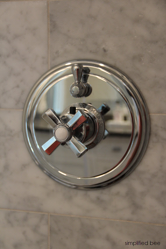 shower thermostatic system by California Faucets // www.simplifiedbee.com #showers