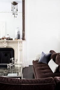 design crush // velvet sofas // michael james #interiors