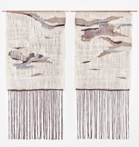 Brook & Lyn // chic woven wall art // simplified bee artist spotlight