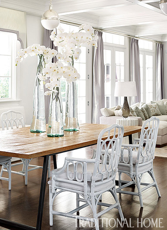 elegant open dining space design // Bradshaw Orrell 