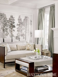 traditional living room // large-scale photography // Bradshaw Orrell