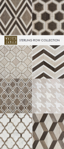 The Sterling Row Collection // Porcelain & Marble tile // Walker Zanger
