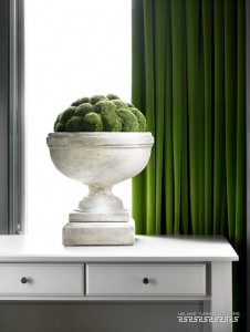 emerald green drapery // melanie turner interiors
