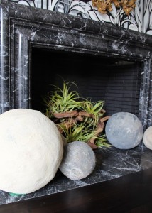San Francisco Decorator Showcase // Formal Dining Room // Fireplace Detail