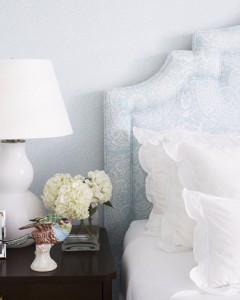 powder blue bedroom // JK Kling