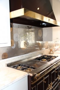 La Cornue Range in Brown // Kitchen // SF Decorator Showcase
