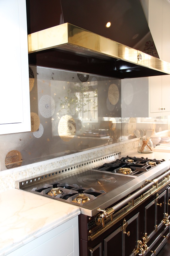 La Cornue Range in Brown // Kitchen // SF Decorator Showcase