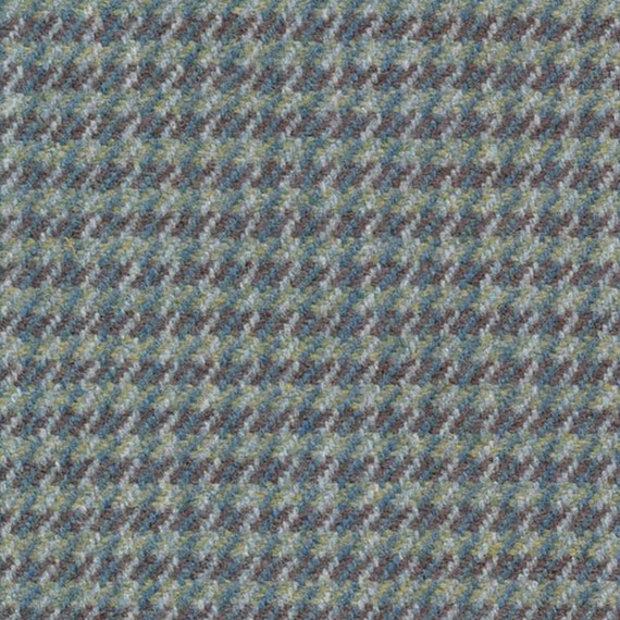 blue-green check // ronda carman fine fabrics