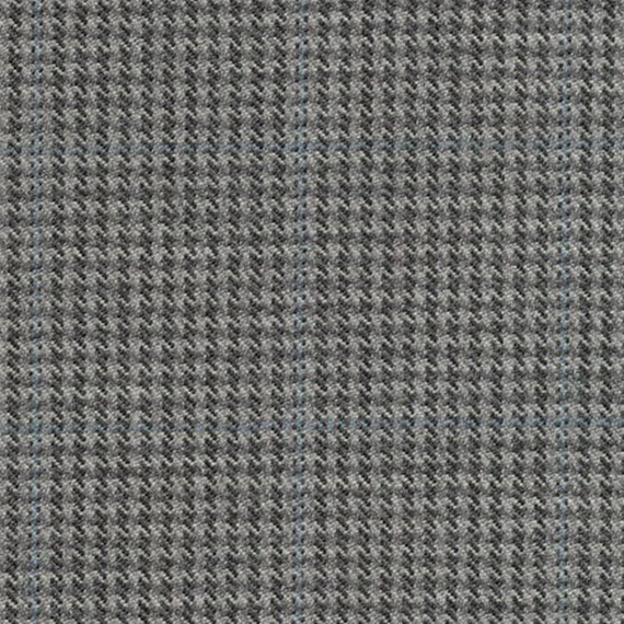 grey houndstooth plaid // ronda carman fine fabrics
