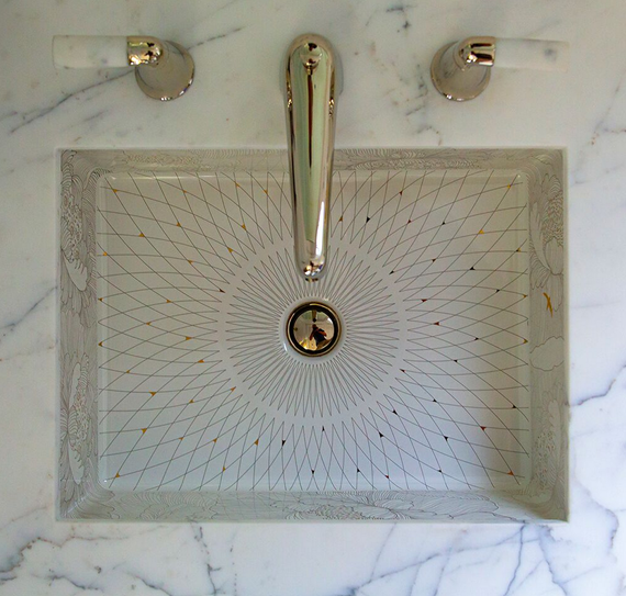 Master Bathroom Sink // San Francisco Decorator Showcase // Tineke Triggs