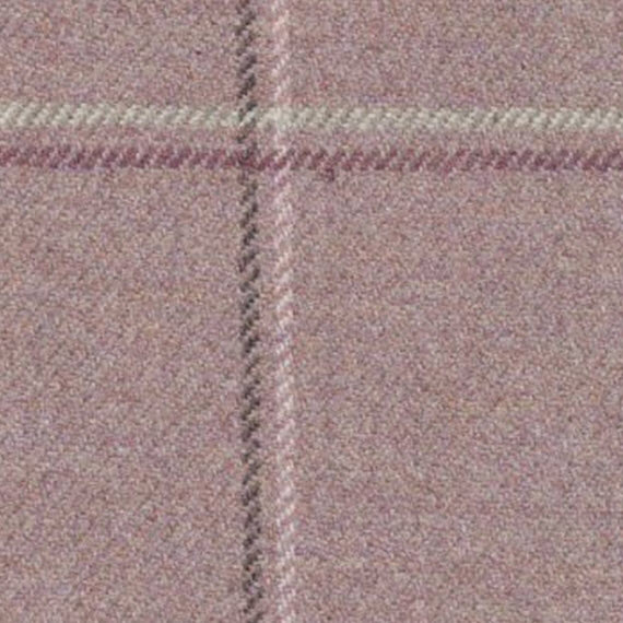 pink plaid // ronda carman fine fabrics