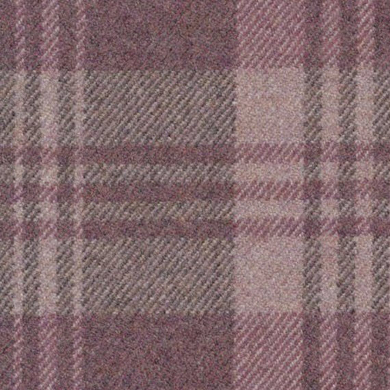 pink plaid // ronda carman fine fabrics