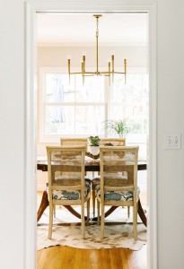 dining room // cristin priest design // rue magazine // photo julia robbs
