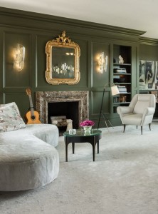 moss green // master bedroom // wick design